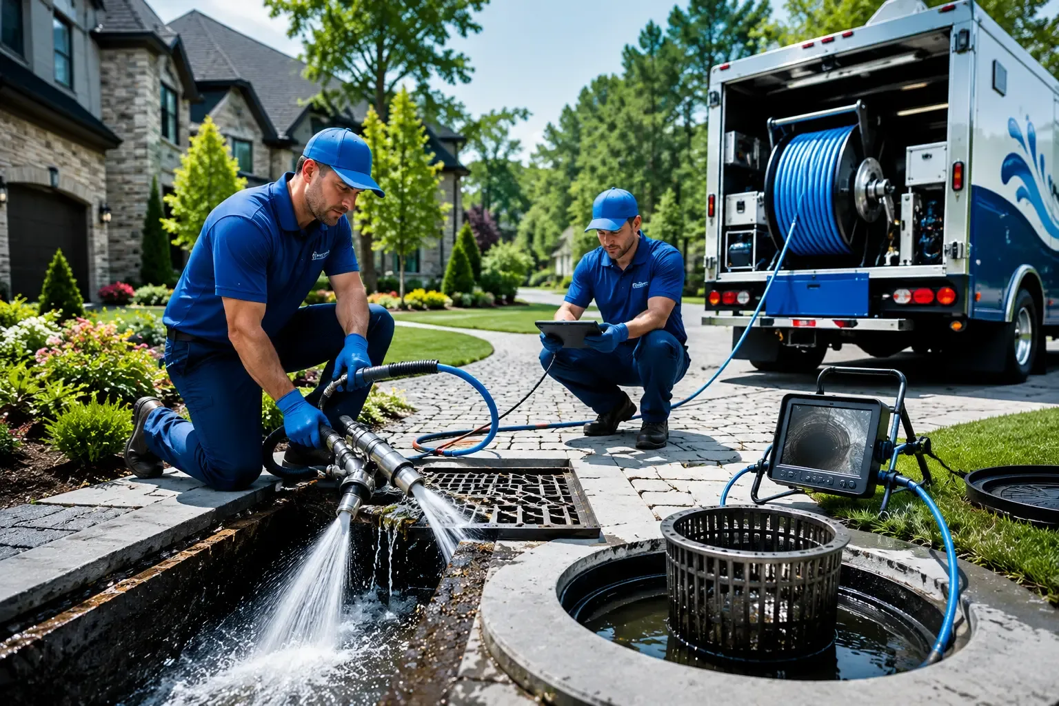 Local outdoor drain cleaning professionals in Santa, ID
